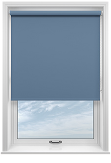 Trapani (Blackout), Denim - Twist&Fit Roller Blind